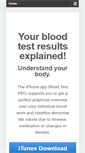 Mobile Screenshot of blood-test-pro.com